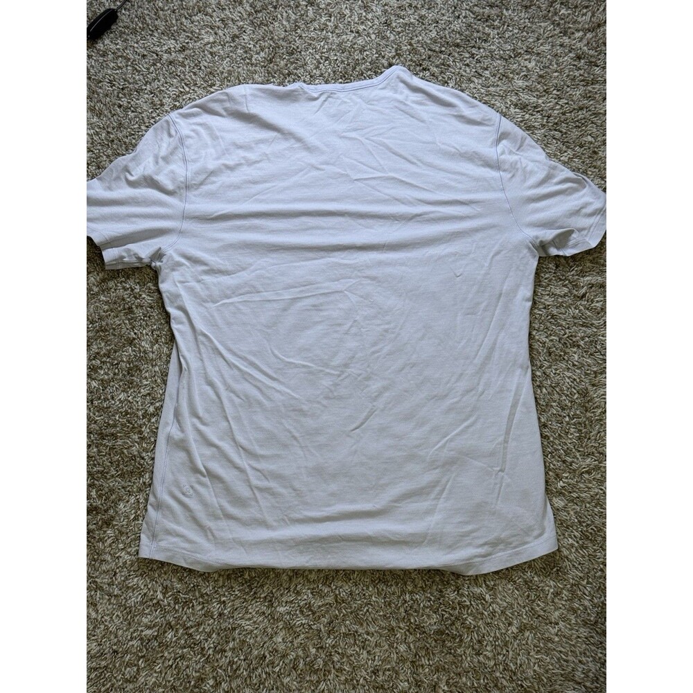 Lululemon Metal Vent Tech 2.0 Heathered Chambray Athletic T Shirt Size XL